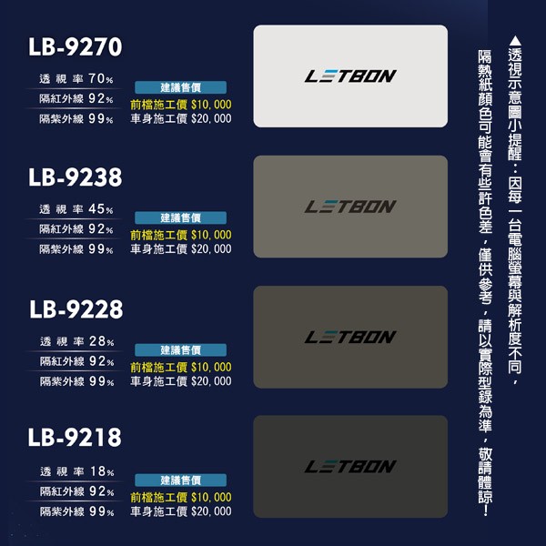FSK雷朋線上購物_Tesla Model 3/S/Y/X新車專案【全車】不含天窗、染色後天窗